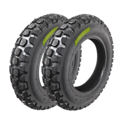 2 COPERTONI 3.50-10 6PR PNEUMATICI CROSS TASSELLATI GOMME APE PIAGGIO VESPA PX