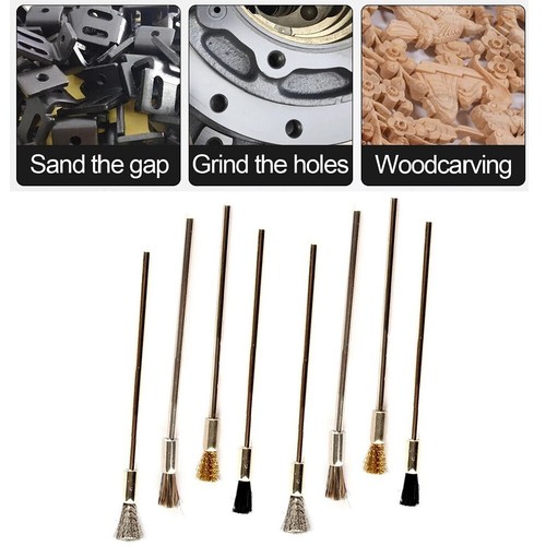 Mini Nylon Polissage Roues Pinceau 5mmx9mm + 2,35mm