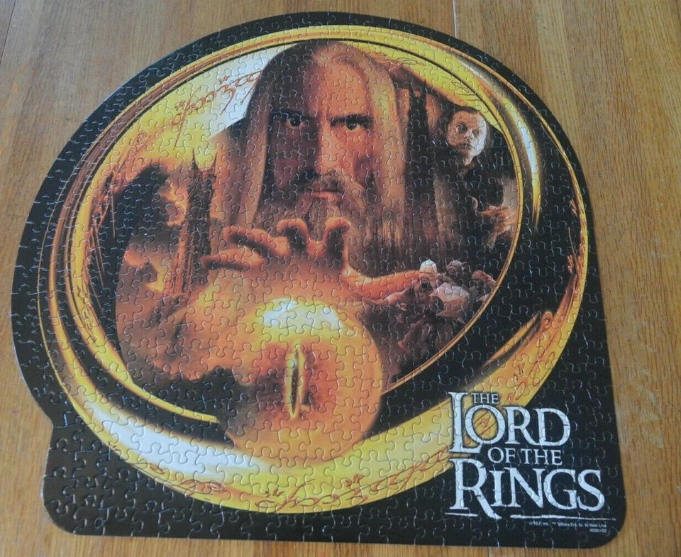 Hasbro Señor de los Anillos Fuerzas Malvadas 500 Piezas Puzzle en Contenedor de Lata Completo Foto 3 de 4