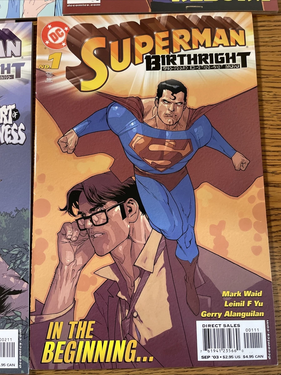Superman Birthright #1 2 3 4 5 Lot Set DC Comics Mark Waid/Leinil Yu 2003 VF
