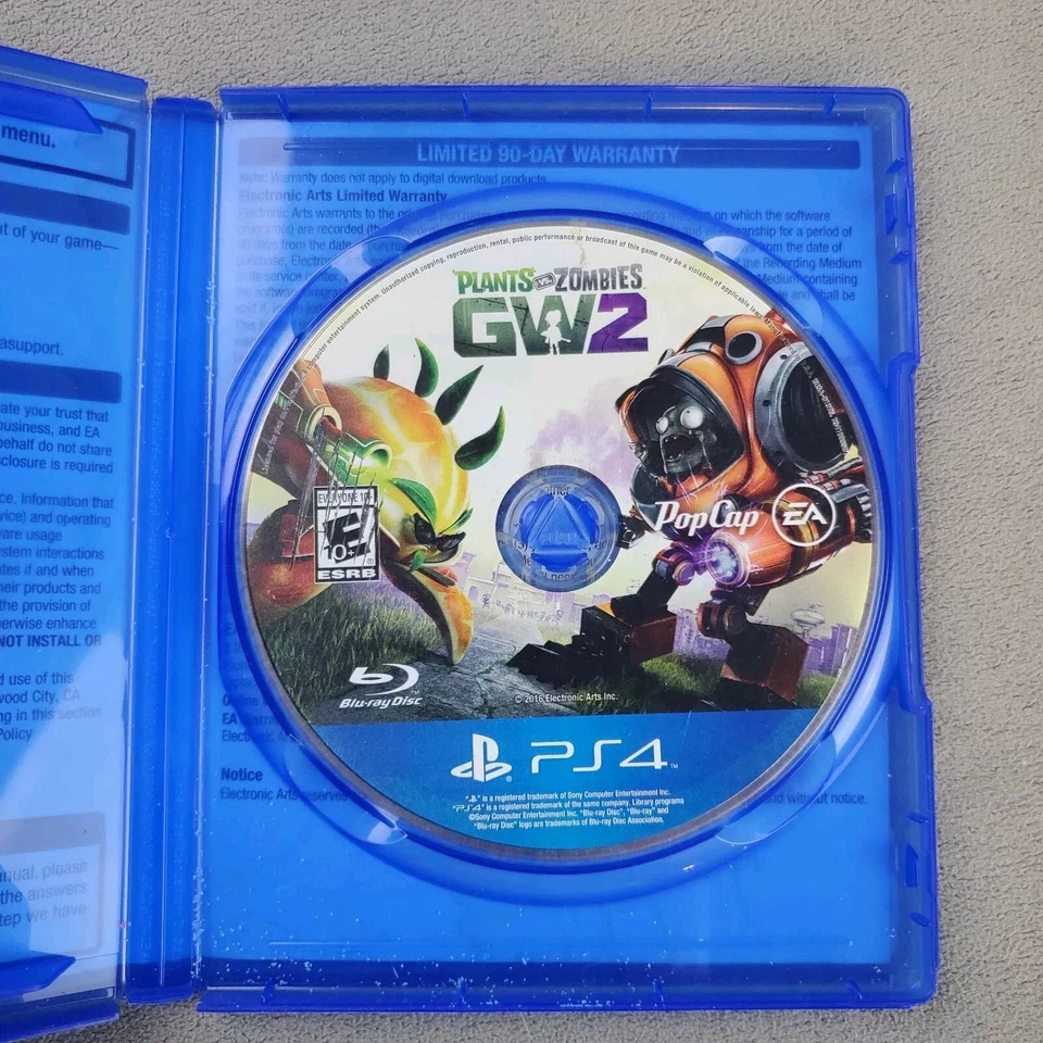 PS4 Plants VS Zombies Videojuego Pop Cap Everyone 10+ Sony Toy Collection EA Foto 3 de 4