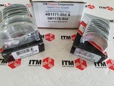 Juego de rodamientos principales y de varilla estándar para L20B Datsun - Z20 - Z22 - Z24 Nis. Motores.