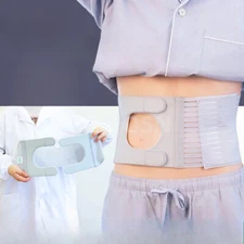 Adjustable Abdominal Ostomy Belt Stoma Support Portable Ileostomy Colostomy Belt