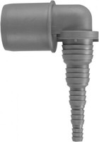 Airfit Schlauchwinkel Plus, Aus Pp, Dn 40, 8,5-26,6 Mm, 50016SW