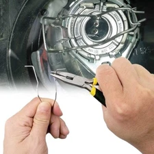 Headlight Bulb Retaining Spring Clip for Headlamp Dip H1 H3 H4 H7 Universal