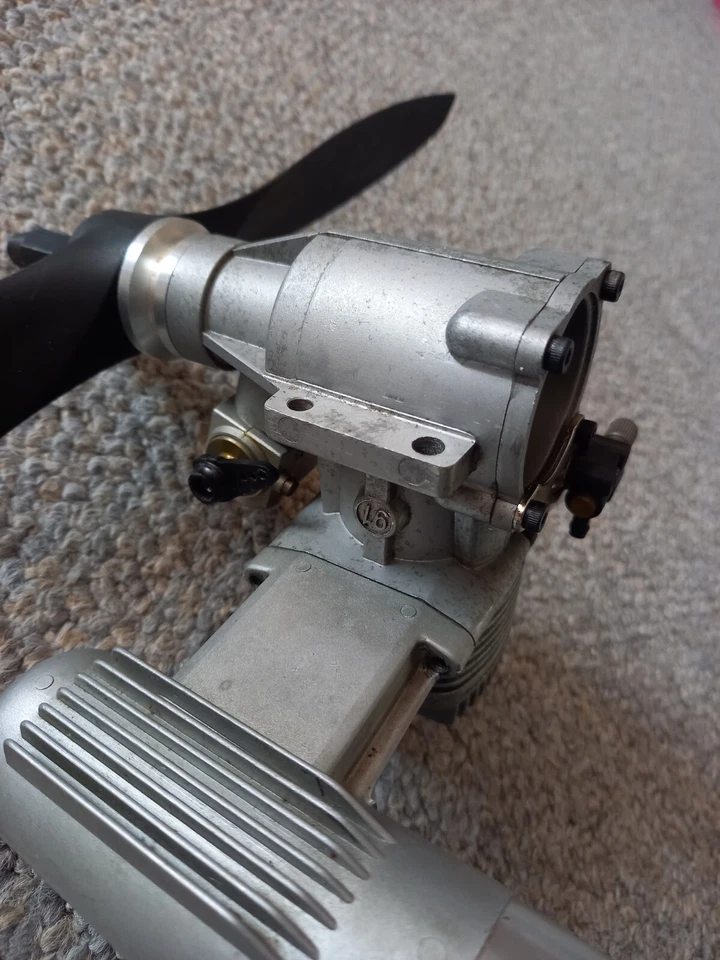 SC Super Custom 91 nitro glow engine 15cc, vintage RC engine - Image 3 of 4