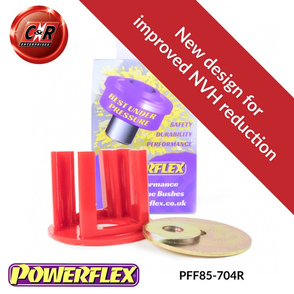 Powerflex Low Motor Mnt Einsatz (Groß) Std Diesel FüR Bora Mid08-10 PFF85-704R-image