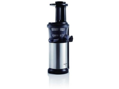 Panasonic MJ-L500 150 Watt Cold Press Slow Juicer Silver NEW Open 