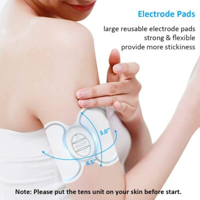 Electronic Pulse TENS Unit EMS Massager Back/Body Muscle Stimulator Pain Relief
