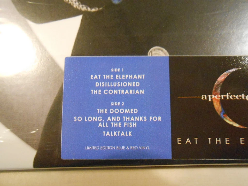 A Perfect Circle LP Eat The Elephant VINYL RECORD Set RED/BLUE Limited NEW TOOL - Image 4 of 4