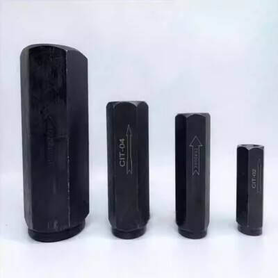CIT-02 G1/4 CIT-03 G3/8 CIT-04 G1/2 CIT-06 G3/4 Hydraulic One-Way Throttle Valve