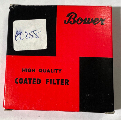 VTG Bower 58mm Cross Filter Clear Glass Screw Mount made in JAPAN New - Picture 2 of 6