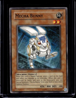 yugioh bunny deck Mecha Bunny TDGS-EN027 Yu-Gi-Oh! Card Unlimited