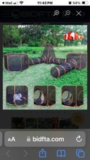 Outdoor Cat Enclosures, 6-in-1 Cat Tent Outside with Cat Tunnels for Indoor C...