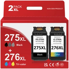 PG-275XL CL-276XL Ink Printer Cartridge for Canon Pixma 275 TR4722 TS3522 TS3722