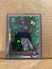 Alexis Hernandez 2022 Bowman Chrome Sapphire Green Refractor /50 BDC-173