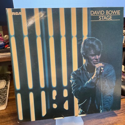 DAVID BOWIE 2LP STAGE 1986 GERMAN PRESS RCA PL89002 MINT/EX Gatefold