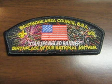 Baltimore Area Council Star Spangled Banner SA145 CSP             DE5