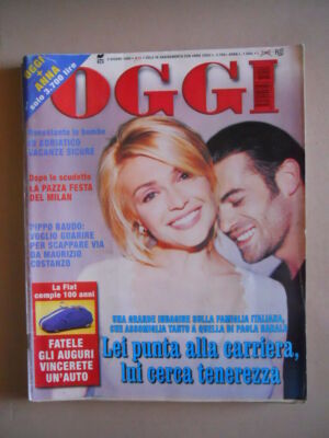 HEUTE 22 1999 Barale Valeria Marini Orietta Berti Milan Italienmeister [LOTM]