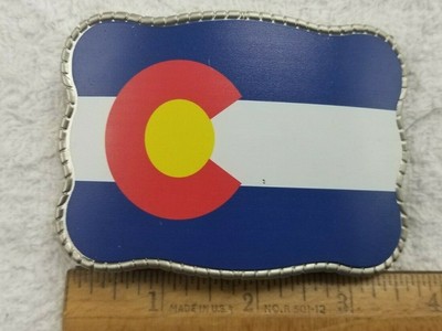 Colorado Flag Wallet Buckle Credit Card Holder Ebay