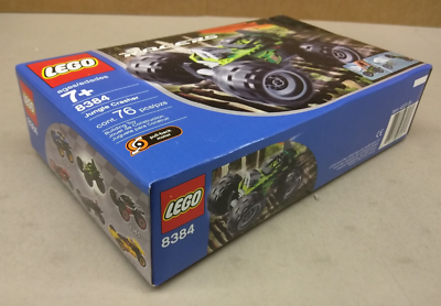 LEGO Racers 8384 Jungle Crasher NEW! Monster Car Tires Pull-Back