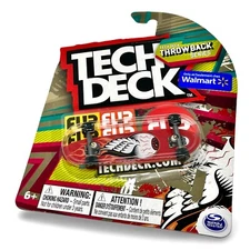 Tech Deck FLIP SKATEBOARDS [EYEBALL CRUISER | RED] Walmart Exclusive Throwback
