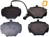 Denckermann B111207 Bremsbelagsatz FüR Scheibenbremse Bremsbelagsatz