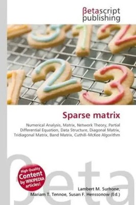 Lambert M. Surhone (u. a.) | Sparse matrix | Taschenbuch | Englisch (2026)