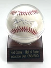 ROD CAREW SIGNED AUTOGRAPHED BASEBALL – GOLDIN SCORE BOARD COA - HOF