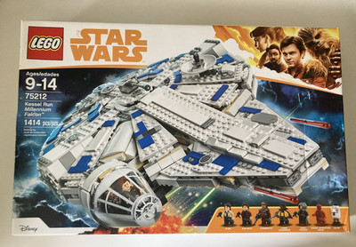 LEGO STAR WARS 75212 KESSEL RUN MILLENIUM FALCON SET W/7 MINIFIGS MISB & RETIRED