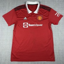 Manchester United 2022/23 Adidas Home Football Shirt Soccer Jersey Men's Size XL