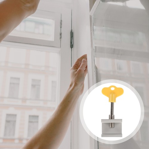  6 Pezzi Limitatore Porta Finestra Limite Sgombero Flessibile Prova Bambino - Foto 3 di 12