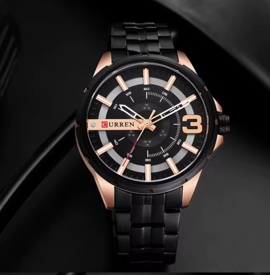 Curren Fashion Men Watch Multi functional Business Chronograph