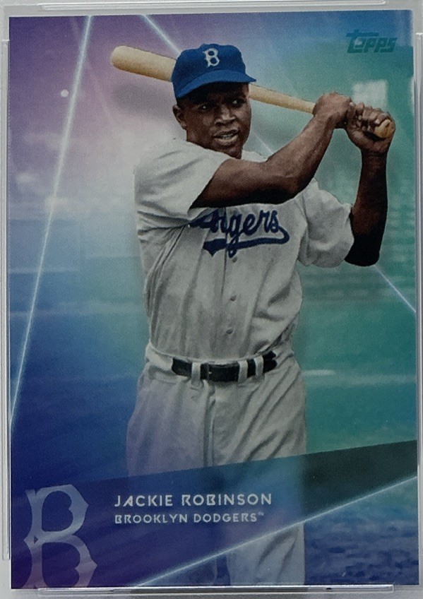 Jackie Robinson PSA 10 - 2020 Topps x Steve Aoki #89 PR8158 - Brooklyn Dodgers view 5