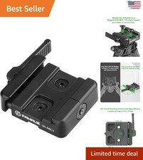 Compact ARCA-Swiss Quick Release Bipod Adapter - 2.36in Lightweight Design