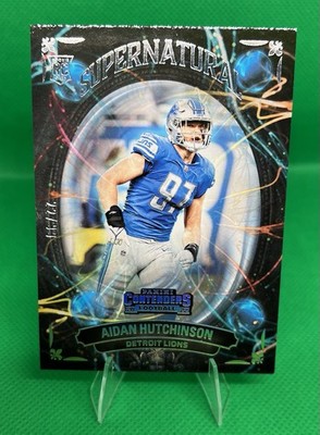 Aidan Hutchinson Rookie Supernatural Silver 22/99 (RC) 2022 Contenders #SN-AHU