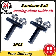 For Most 14" Band Saws Bandsaw Ball Bearing Blades Guide Upper/Lower Aluminium