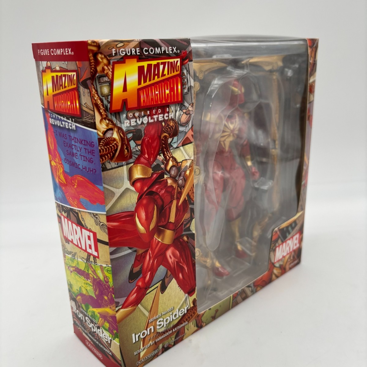 Figure Iron Spider Complex AMAZING YAMAGUCHI Revoltech Japan