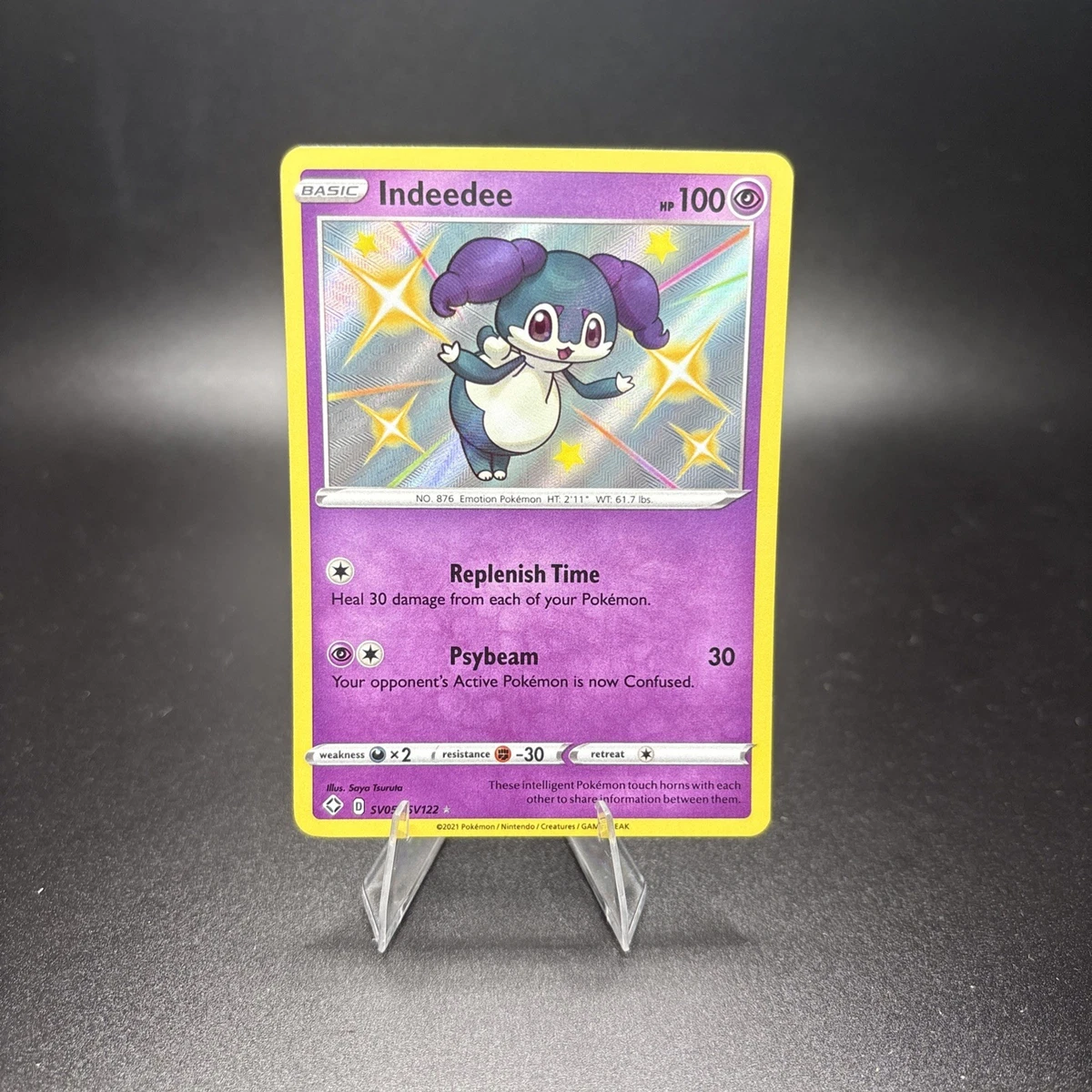 Indeedee SV059/SV122 Shining Fates: Shiny Vault for sale | eBay