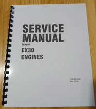 Subaru Robin EX30 Engine Service manual 78 pages