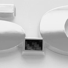 BocaDecals Carbon Fiber 5.0 Emblem DOT Decal Inserts For 2015-2025 Mustang GT