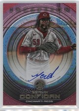2022 Bowman Inception Prospect Fuchsia Foil 17/75 Yerlin Confidan Auto 4nb
