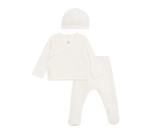 Bateau Tageskleidung Unisex Babys GrößE 80 Farbe Milk Baumwolle-image
