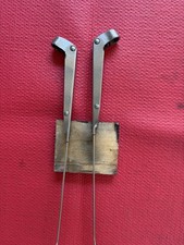 1966-1967 Trico Corvette Windshield Wiper Arms Satin Satellite Brushed Originals 1966-1967 Trico Corvette Windshield Wiper Arms Satin Satellite Brushed Originals