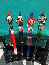 Horror/Halloween Beaded Pens - Jigsaw, Jason,...