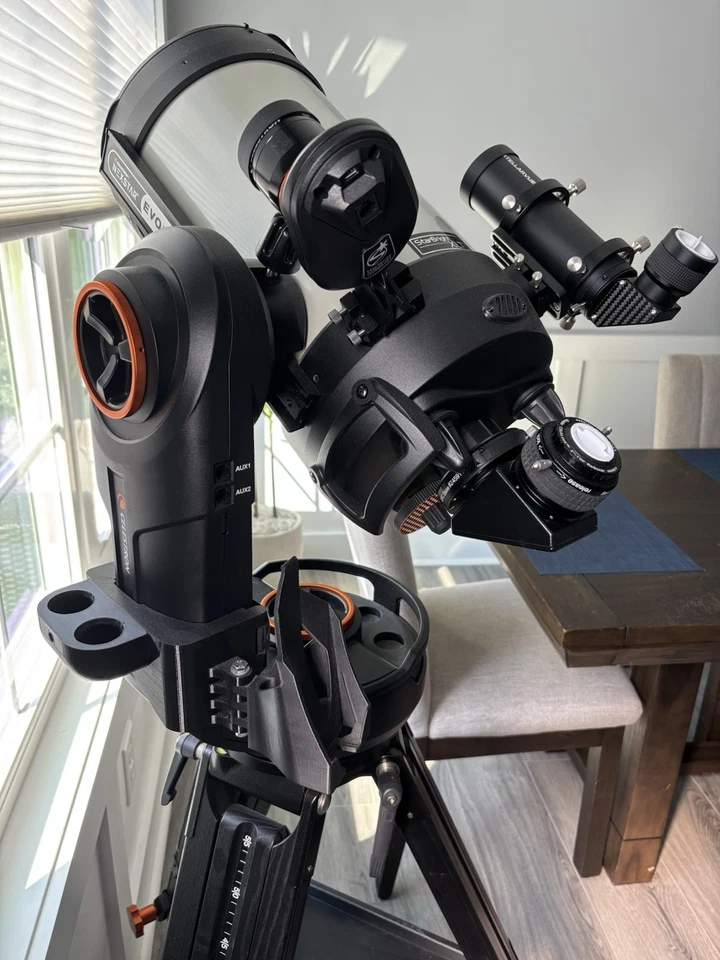 Celestron Edge HD 8” with Berlebach Tripod, Stellarvue MRF, Baader Diagonal - Image 4 of 4