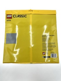 (3) LEGO 10701 Classic Gray Baseplate 15" Square 48x48 Stud Base Plate Lot