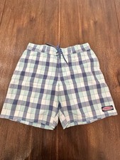 Vineyard Vines Plaid  8 inch Inseam Swim Trun...