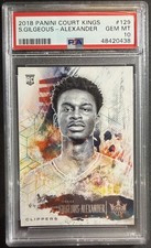 2018-19 Panini Court Kings Level I Rookie Shai Gilgeous Alexander PSA 10