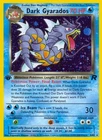 Pokemon Dark Gyarados (8/83) Team Rocket 1ED DMG HOLO- 1st Edition